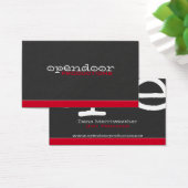 Red Stripe with Gray (Desk)