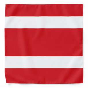 Red striped bandana