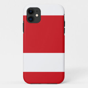 Red striped iPhone 11 case