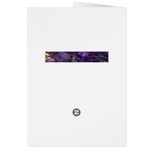 Red Striped Merry Christmas Photo Card (Back)