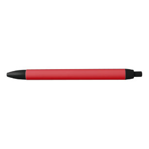 Red striped pen