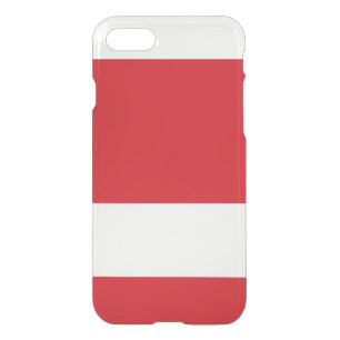Red striped iPhone SE/8/7 case