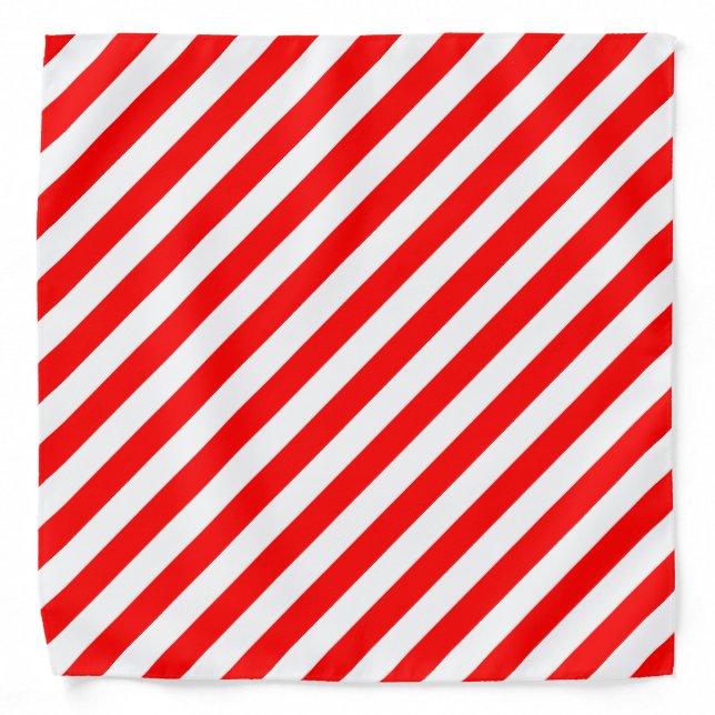 Red Stripes Bandana (Front)