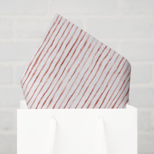 Red Stripes Birthday Tissue Paper