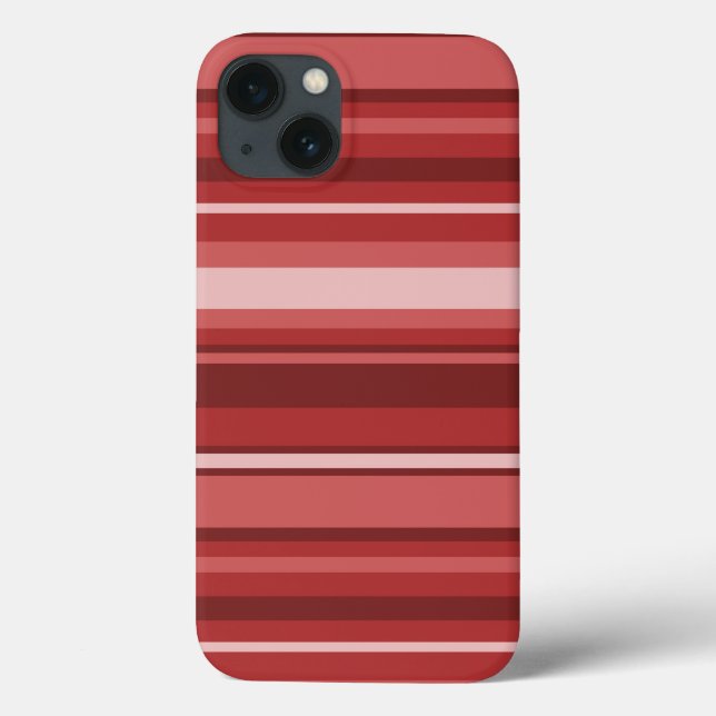Red stripes Case-Mate iPhone case (Back)