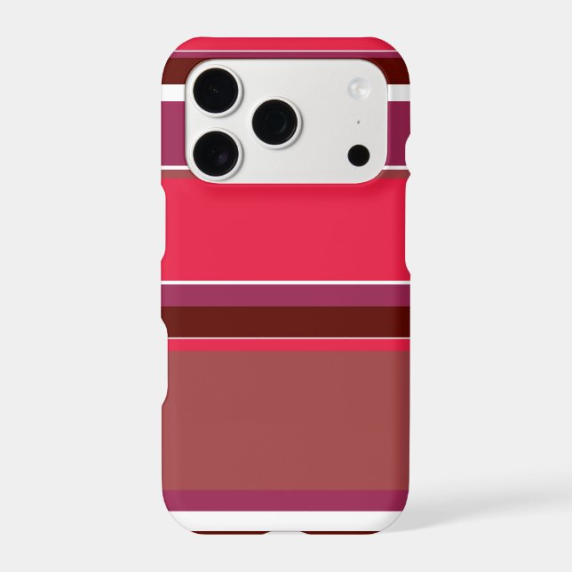 Red stripes Case-Mate iPhone case (Back)