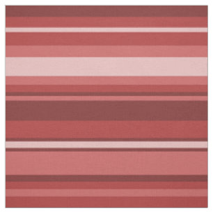 Red stripes fabric