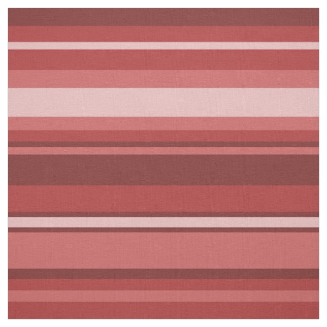Red stripes fabric (Swatch)