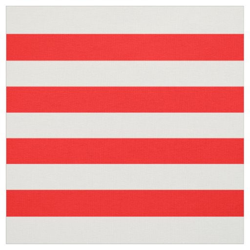 Red Stripes Fabric