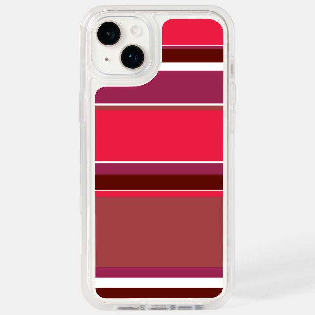 Red stripes otterbox iPhone case (Back)