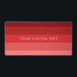 Red stripes pattern Desk Mat<br><div class="desc">A simple and elegant design with a red stripes pattern.</div>