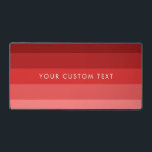 Red stripes pattern Desk Mat<br><div class="desc">A simple and elegant design with a red stripes pattern.</div>