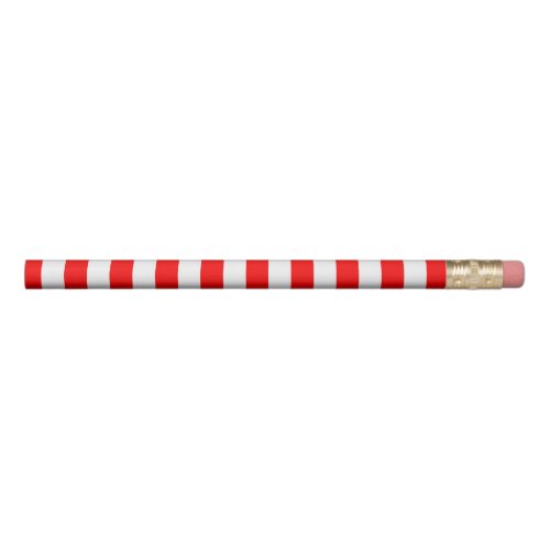 Red Stripes Pencil