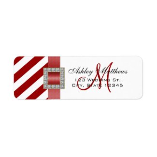 Red White Wedding Invitations | Winter Wedding 