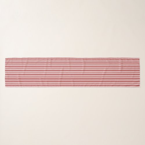 red stripes scarf