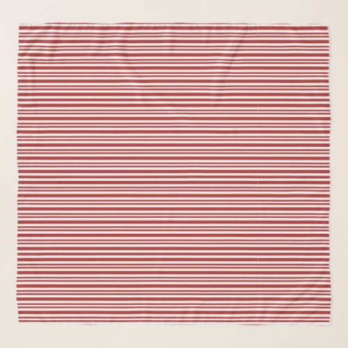 red stripes scarf