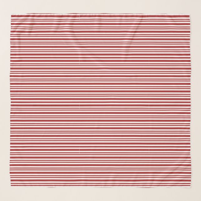 red stripes scarf (Front)