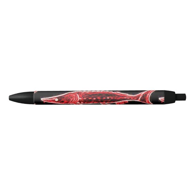 red sturgeon black pen (Front)