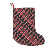 Fishing Santa Claus Large Christmas Stocking, Zazzle