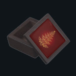 Red Stylish Christmas Tree Keepsake Box<br><div class="desc">Keepsake memory boxes bring together those precious gifts, mementos & souvenirs as a memory of a particular person, place or time. Wooden keepsake boxes are a beautiful way to store those special medals, letters, dog tags, family heirloom, coins, loose change, awards, jewelry or baby teeth. Boxes are an attractive container...</div>