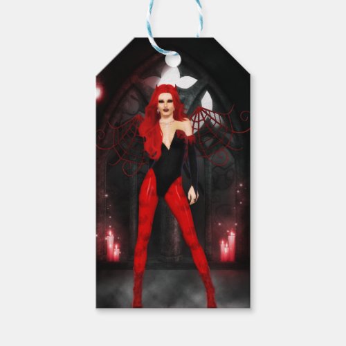 Red Succubus Gift Tags