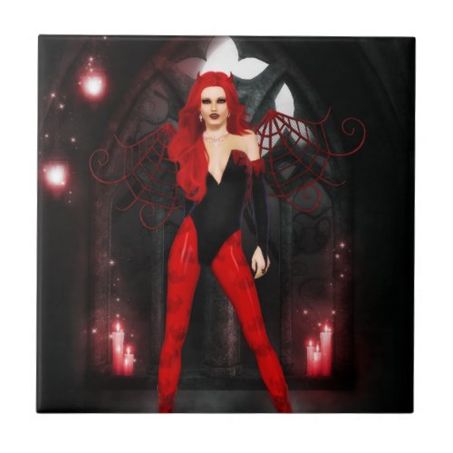 Red Succubus Tile