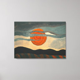 Red Sun | Arthur Dove | Canvas Print