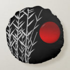 Red sun black white zen