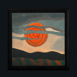 Red Sun by Arthur Dove Gift Box<br><div class="desc">Red Sun,  famous painting by American artist Arthur Dove.</div>