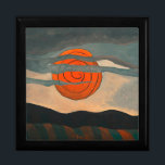 Red Sun by Arthur Dove Gift Box<br><div class="desc">Red Sun, famous painting by American artist Arthur Dove.</div>