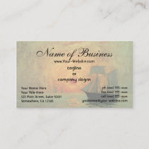 Red Sun by Maxime Maufra Business Card