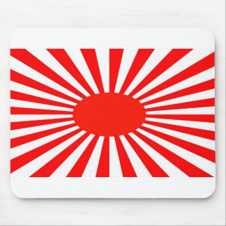 red sun mouse pad