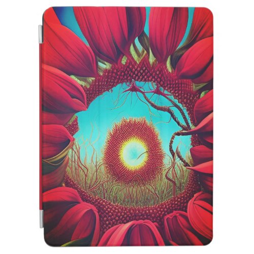 Red Sunflower Stargate  iPad Air Cover