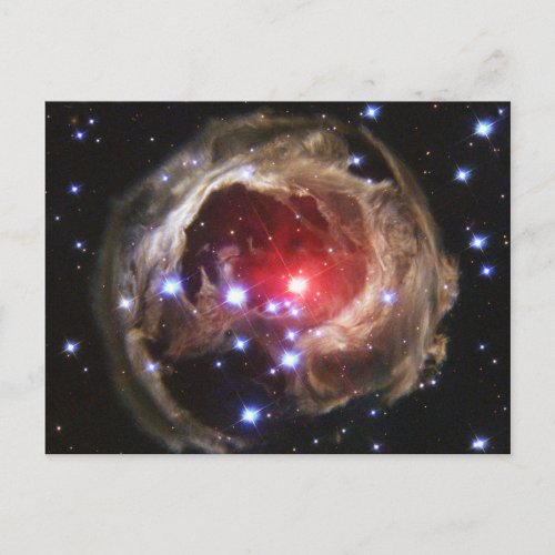 Red Supergiant Star V838 Monocerotis Postcard