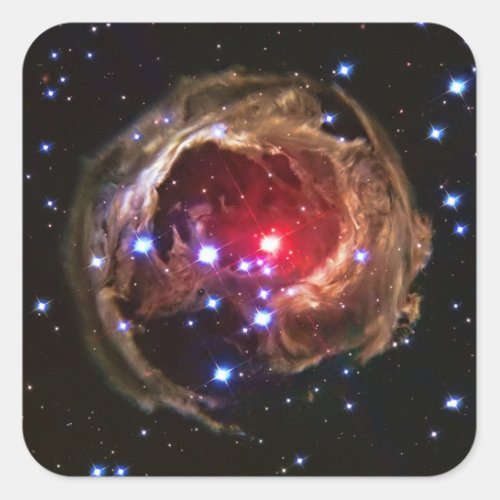 Red Supergiant Star V838 Monocerotis Square Sticker