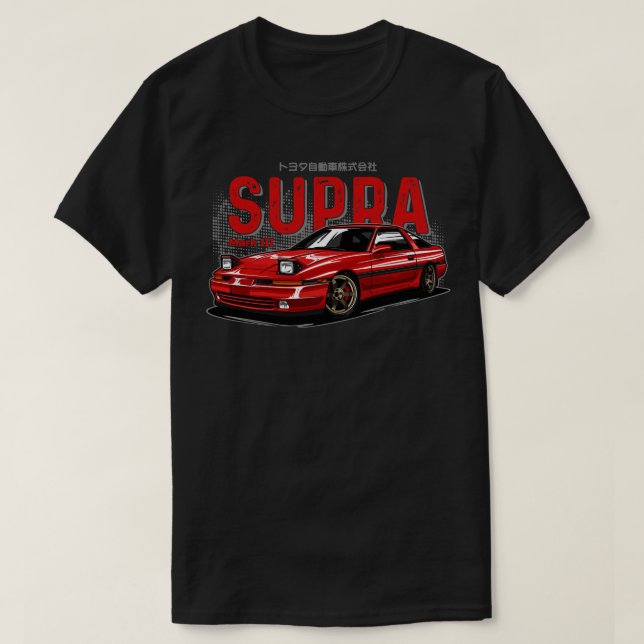 Red Supra MK3 T-Shirt (Design Front)