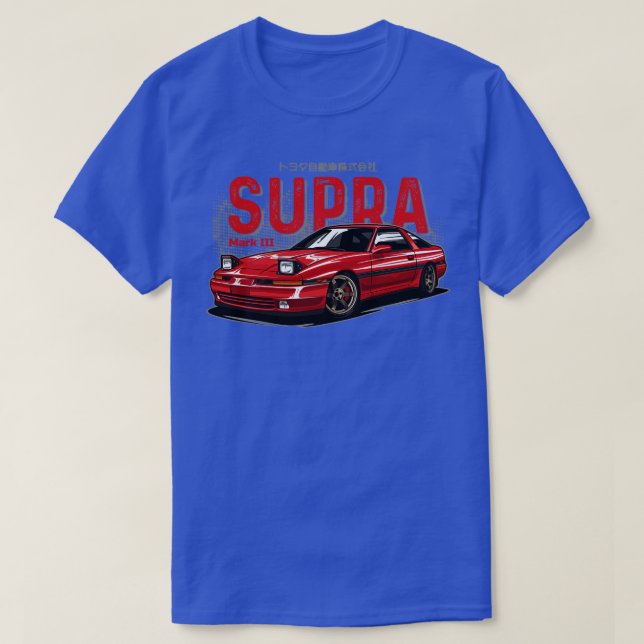 Red Supra MK3  T-Shirt (Design Front)