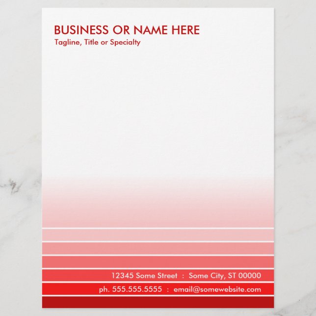 red swatch letterhead (Front)