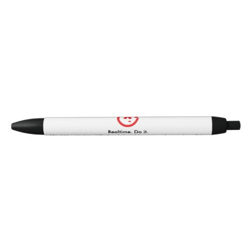 Red Sweaty Write Realtime Court Reporting Black Ink Pen
