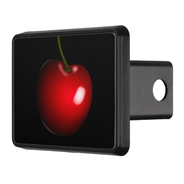Red Sweet Cherry- Tasty - Shoose Your Color Hitch Cover (Left)