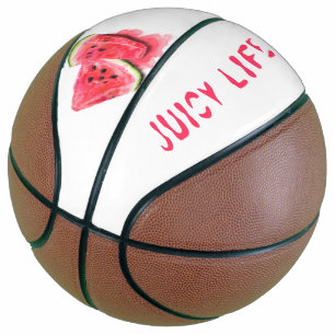 Red Sweet Juicy Watermelon Basketball