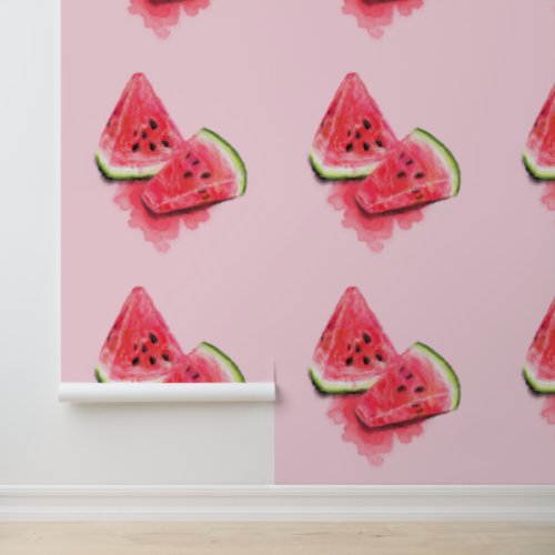 Red Sweet Watermelon Funny Wallpaper