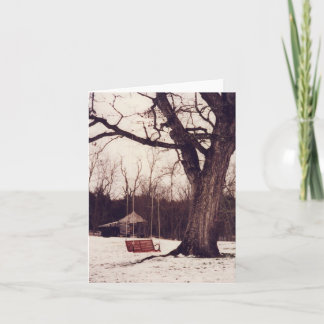 Red Swing Card