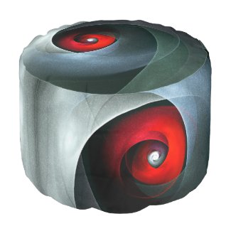 Red Swirl Artistic Modern Abstract Art Pattern #19