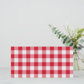 red table cloth (Standing Front)