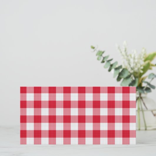 red table cloth (Standing Front)