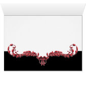 red table seating card (Inside Horizontal (Bottom))