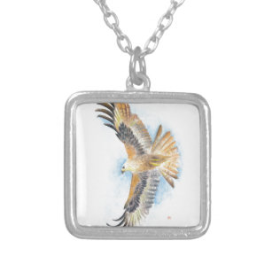 Red tailed hot sale hawk necklace