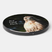 Red Tail Hawk Close Up Wireless Charger (Front 2)