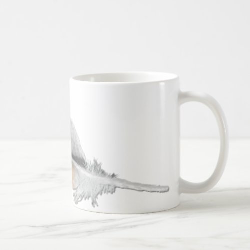 Red_tail Hawk feather Coffee Mug